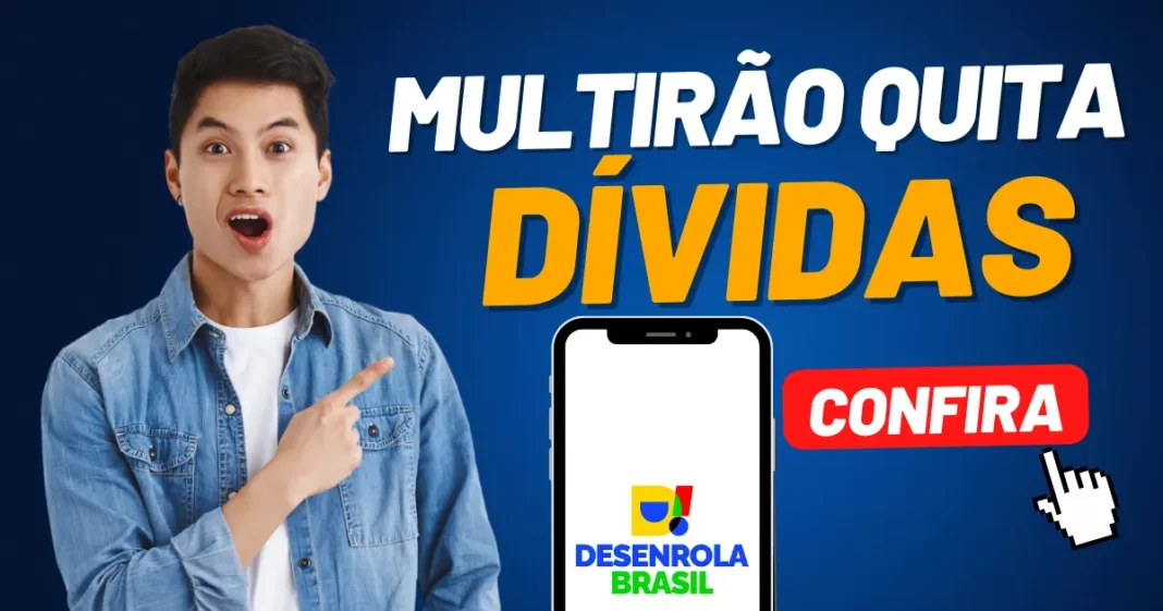 O programa Desenrola Brasil está realizando um mutirão para quitar dívidas de R$ 1.000 até R$ 5.000 de diversos brasileiros que estão com nome sujo no Serasa